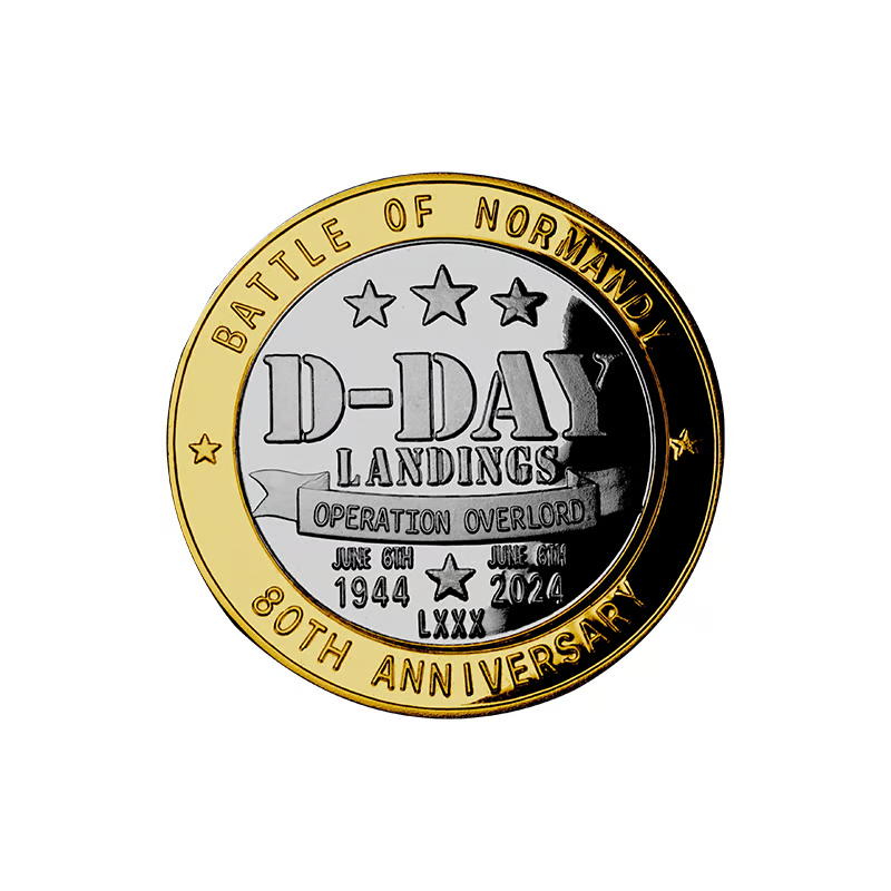 Limited Edition - D-DAY LANDINGS 80th Anniversary Silver