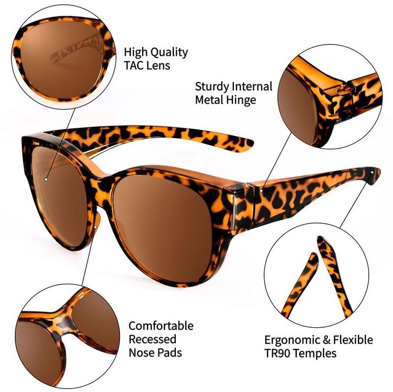🔥LAST DAY 49% OFF - 🕶2025 New Oversized Cat Eye Sunglasses Polarized UV400 Protection