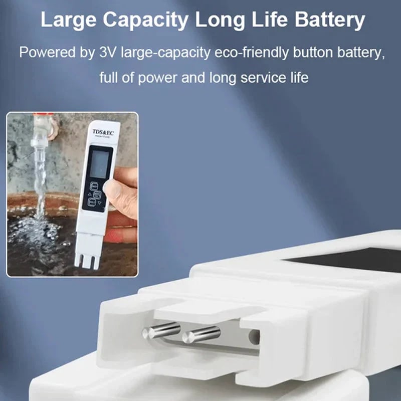 💧 2025 All-New 4-in-1 Digital Water Tester