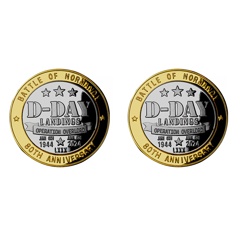 Limited Edition - D-DAY LANDINGS 80th Anniversary Silver