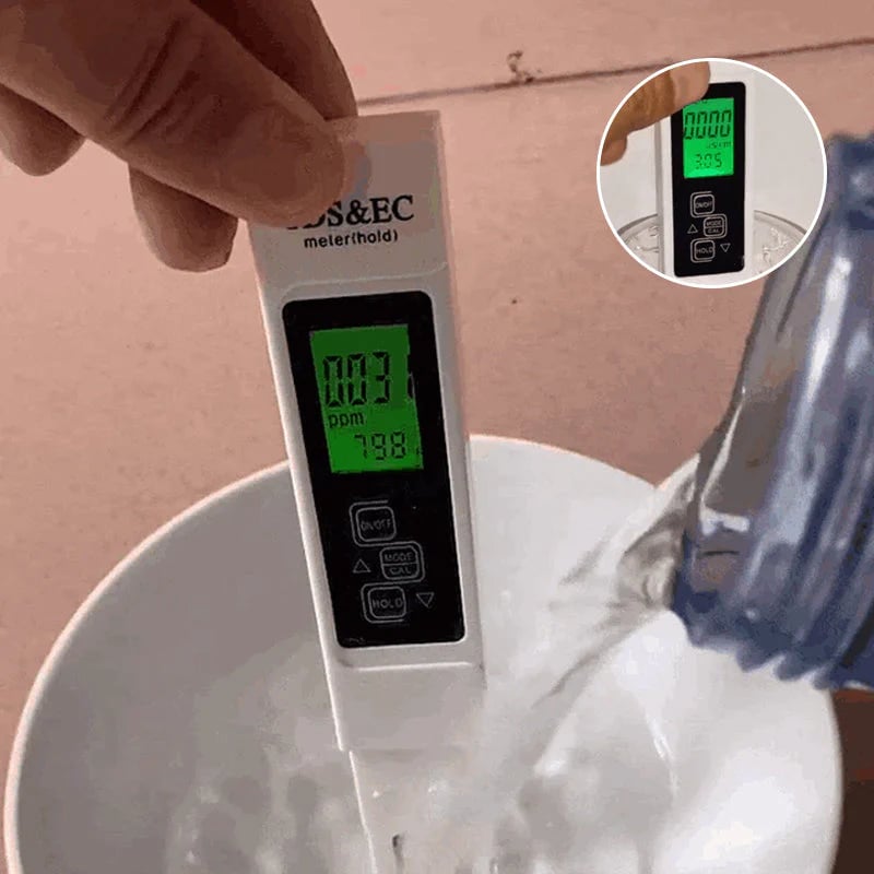 💧 2025 All-New 4-in-1 Digital Water Tester