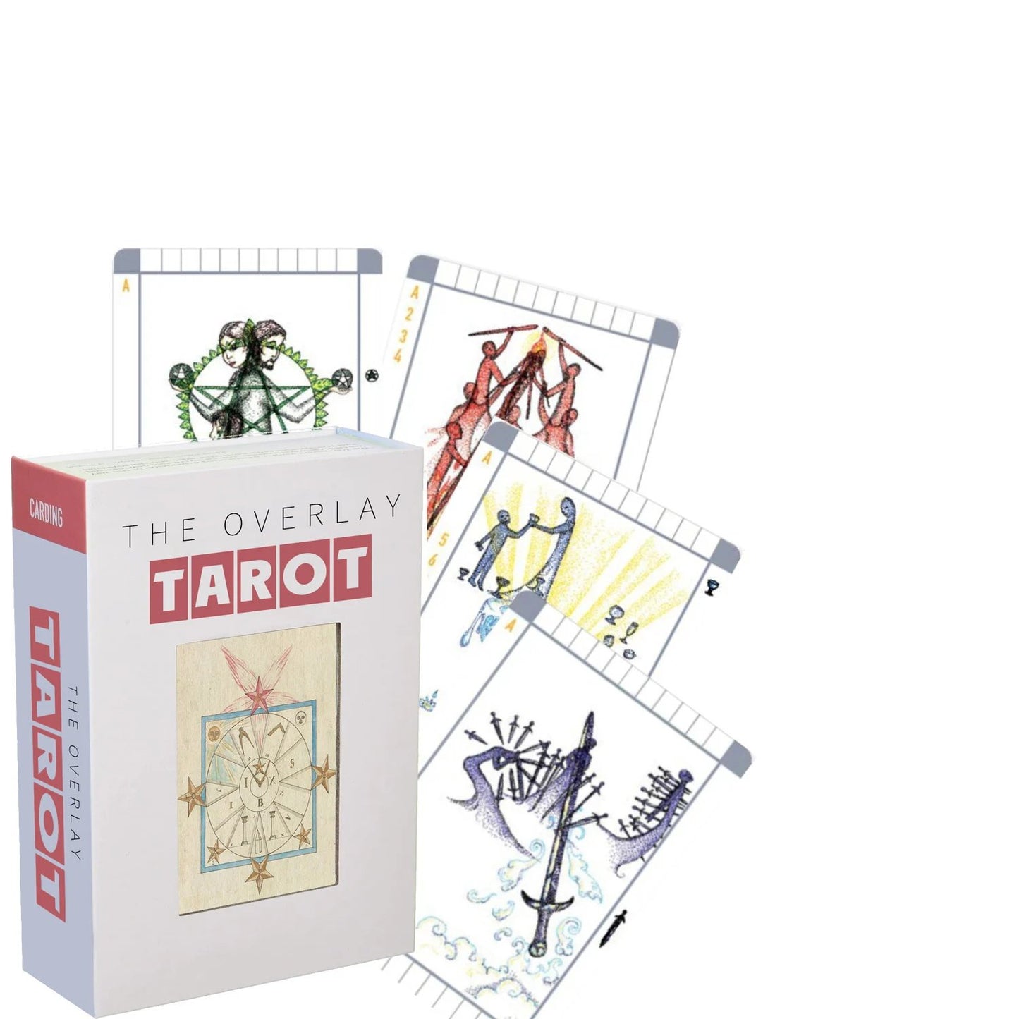 🔥Last Day 49% OFF -🔮🧙♀️The Overlay Tarot (2nd Edition)