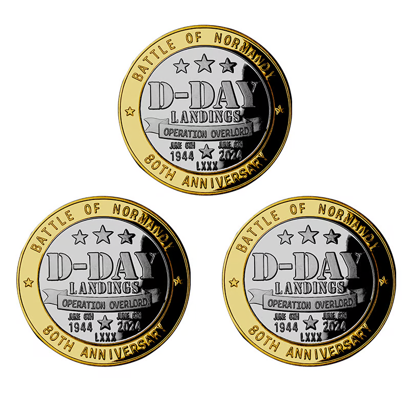 Limited Edition - D-DAY LANDINGS 80th Anniversary Silver