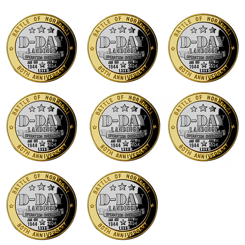 Limited Edition - D-DAY LANDINGS 80th Anniversary Silver