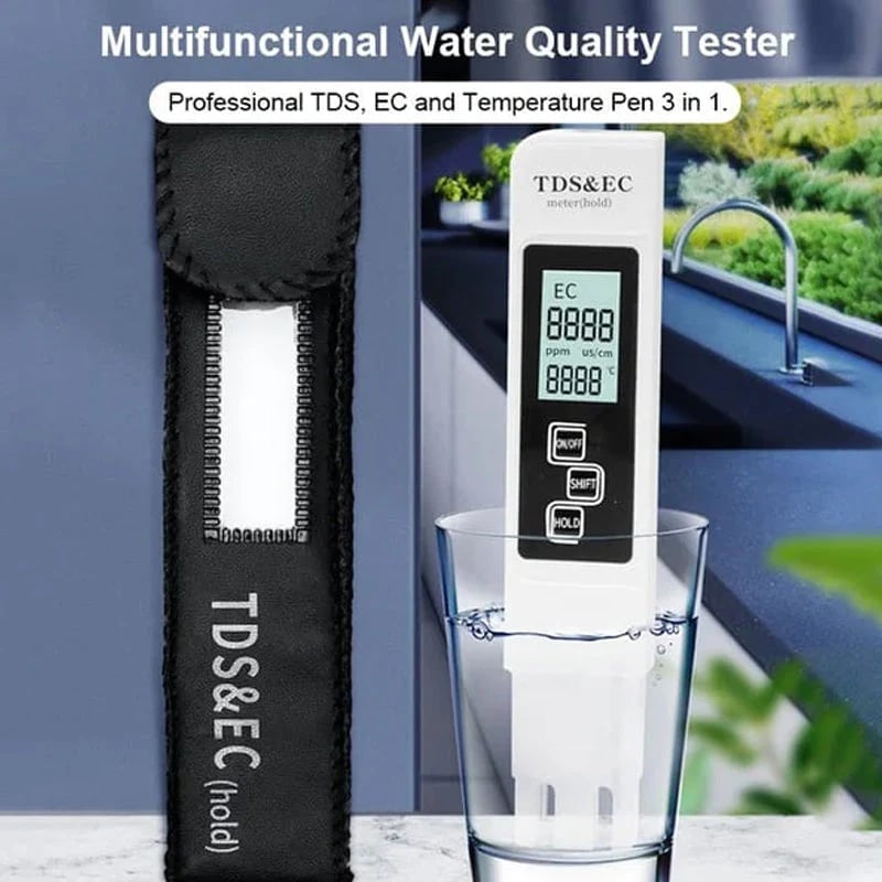 💧 2025 All-New 4-in-1 Digital Water Tester