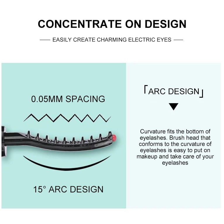 ❤🔥Heated Lash Curling Tool💄
