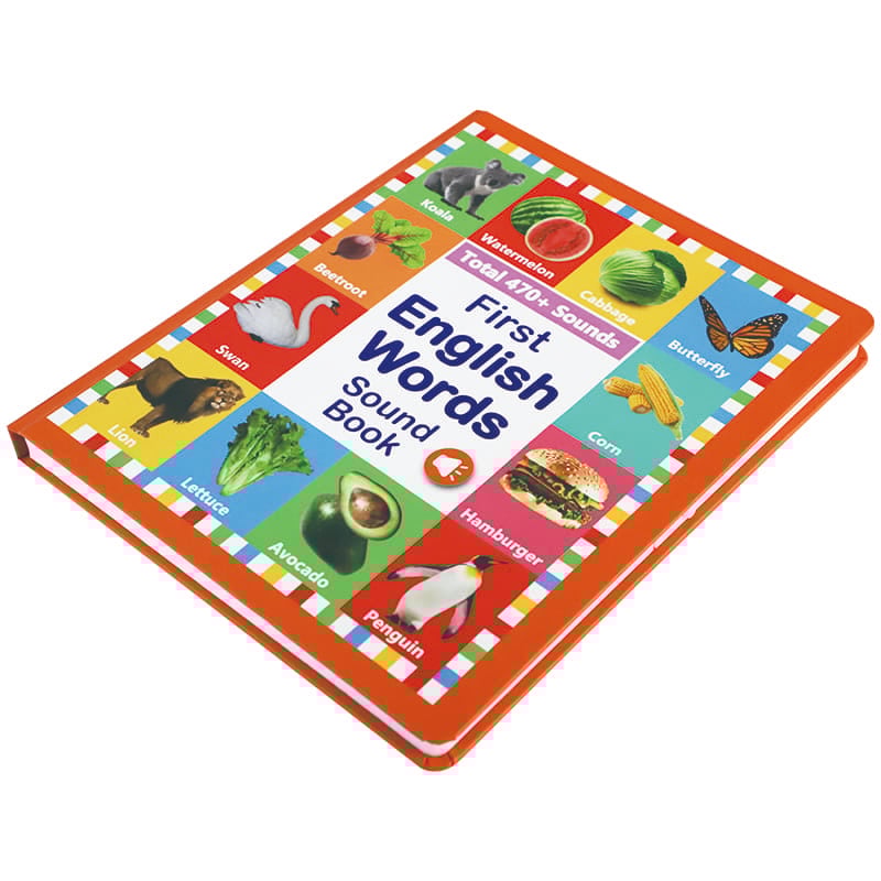 My First English Sound Toy – 470+ Words, 21 Themes, Fun Word Game & Bilingual Toys, Juguete Educativo for Educational Language, School Education & Perfect Educational Gift