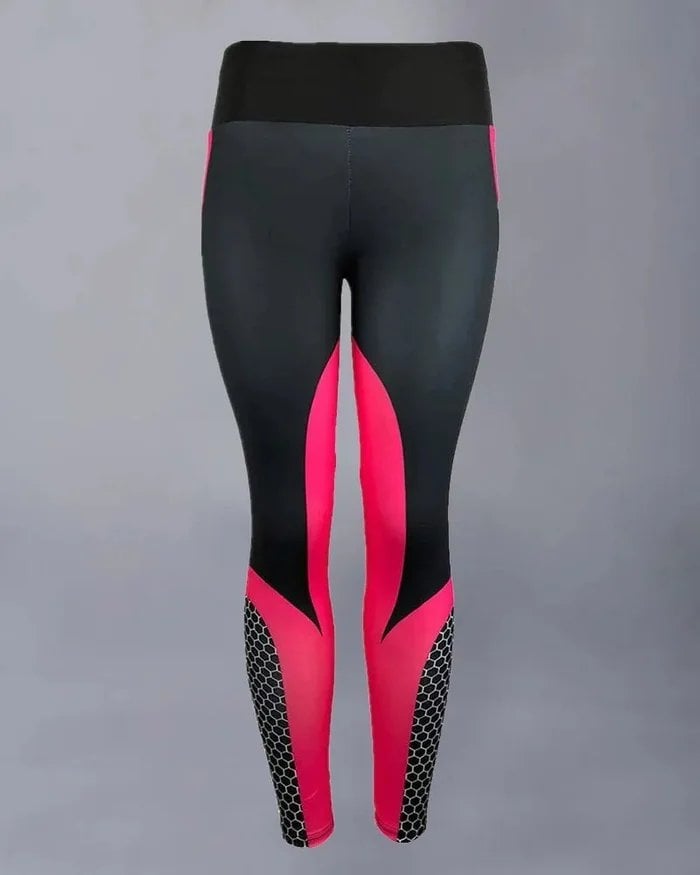 šColorblock High Waist Sports Leggings