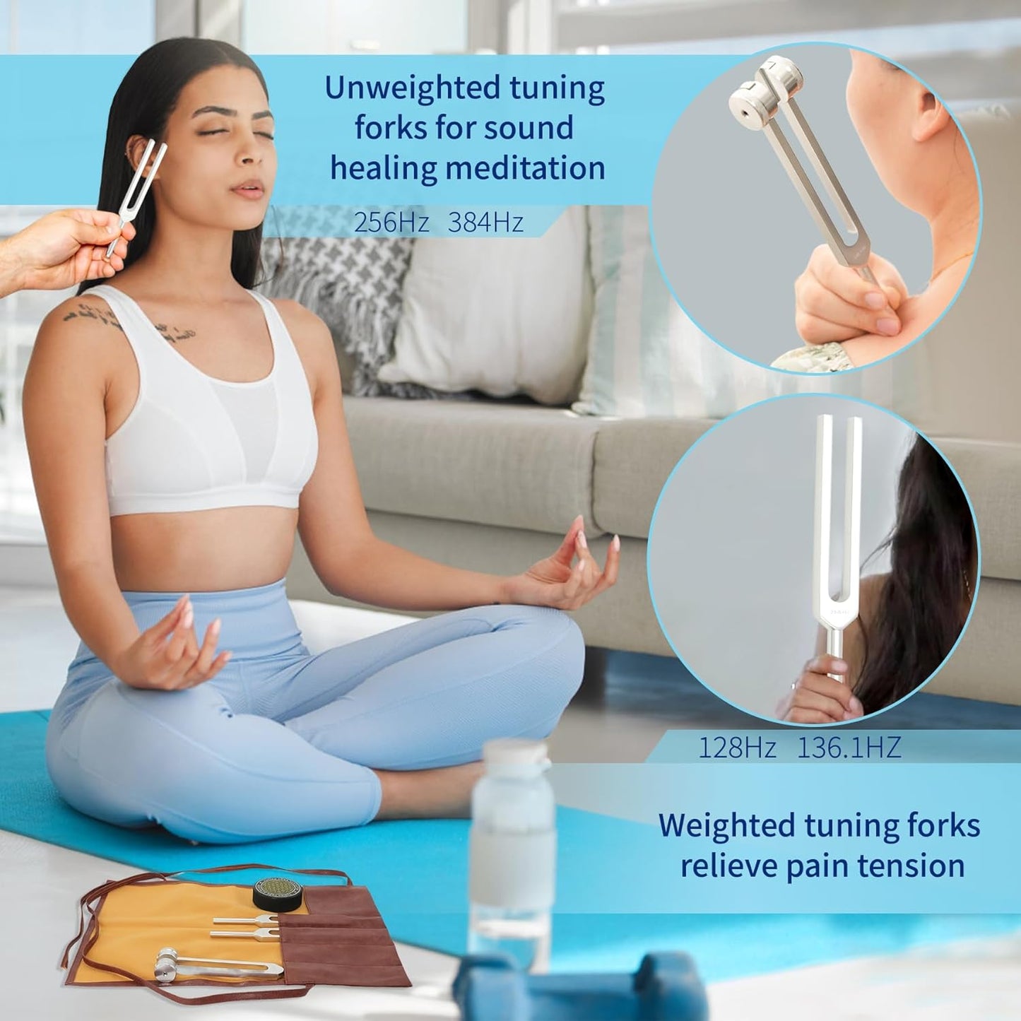 Last Day Only! 🎉 Tuning Fork Healing Set at an All-Time Low Price of 49% OFF! 🔥