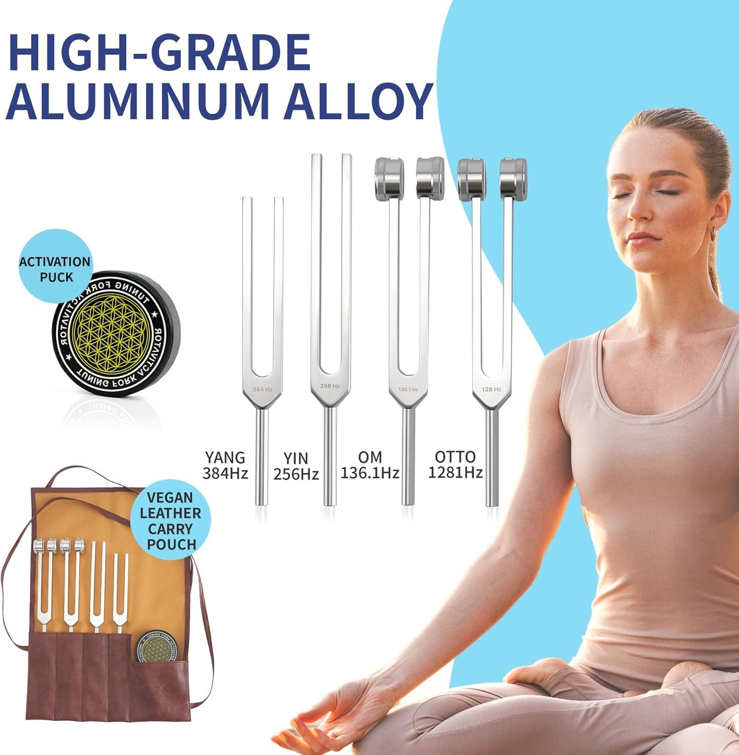 Last Day Only! 🎉 Tuning Fork Healing Set at an All-Time Low Price of 49% OFF! 🔥