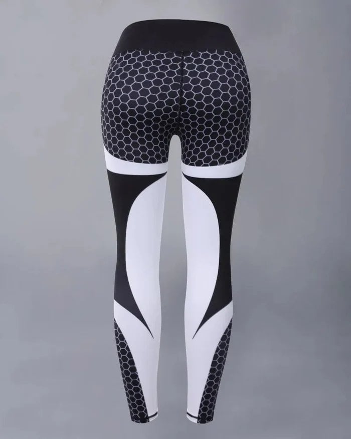 šColorblock High Waist Sports Leggings