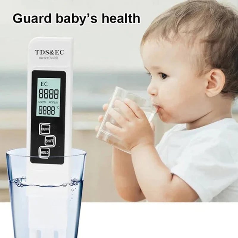 💧 2025 All-New 4-in-1 Digital Water Tester