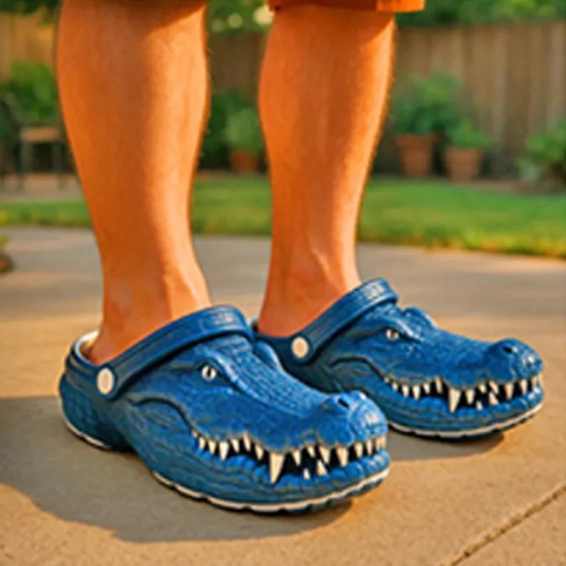 Funny Croc Slippers