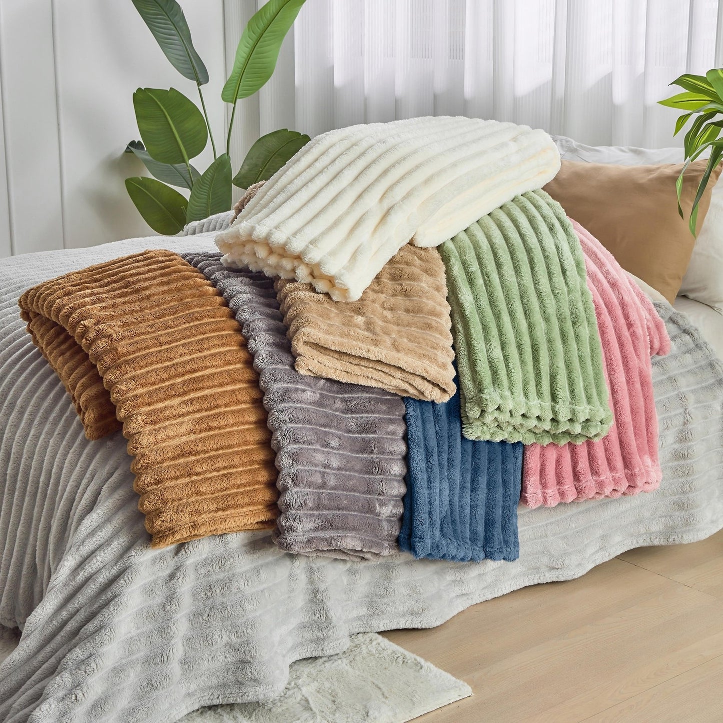 🔥Popular thickened plush nap blanket