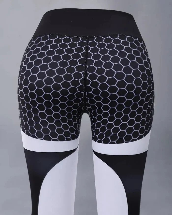 šColorblock High Waist Sports Leggings