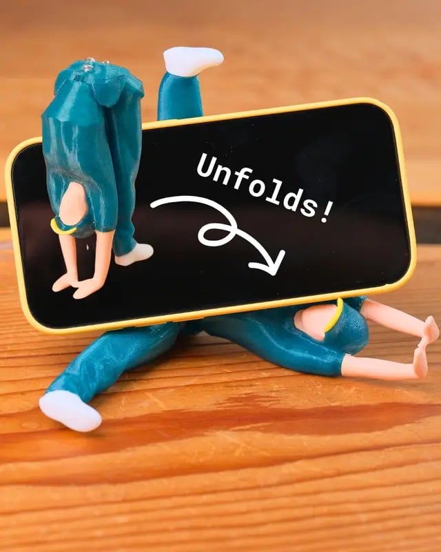 Breakdancer Phone Stand