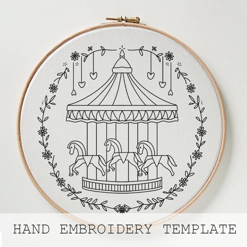 Christmas Embroidery KIT