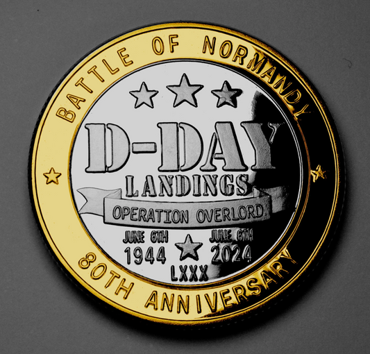Limited Edition - D-DAY LANDINGS 80th Anniversary Silver