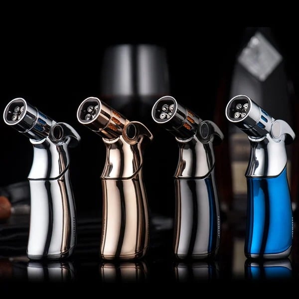 Last Clearance Sale - 49% off🔥- Windproof straight torch blue flame lighter