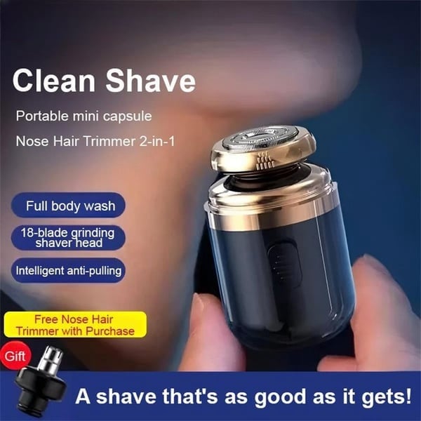 Last Day 70% off-Mini Portable Electric Shaver