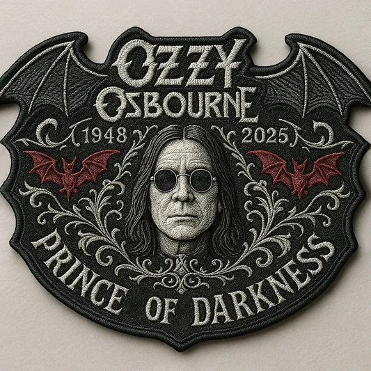 Ozzy Osbourne 1948–2025 Memorial Patch