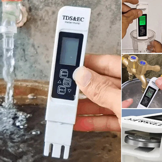 💧 2025 All-New 4-in-1 Digital Water Tester