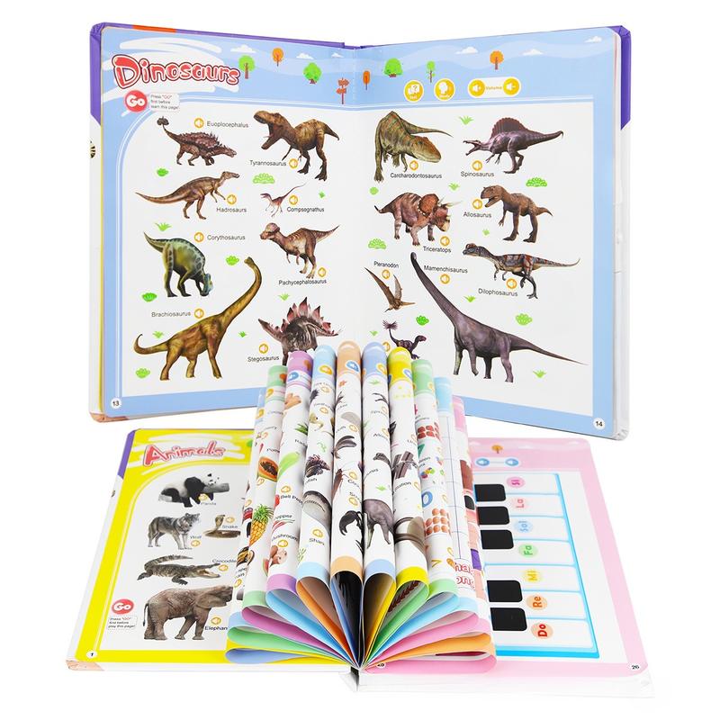My First English Sound Toy – 470+ Words, 21 Themes, Fun Word Game & Bilingual Toys, Juguete Educativo for Educational Language, School Education & Perfect Educational Gift