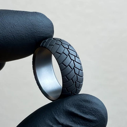 Custom Metal/Silicone Motorcycle Tire Rim Rings