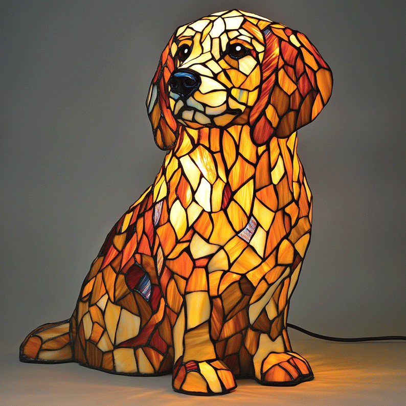 Schnauzer Lamp