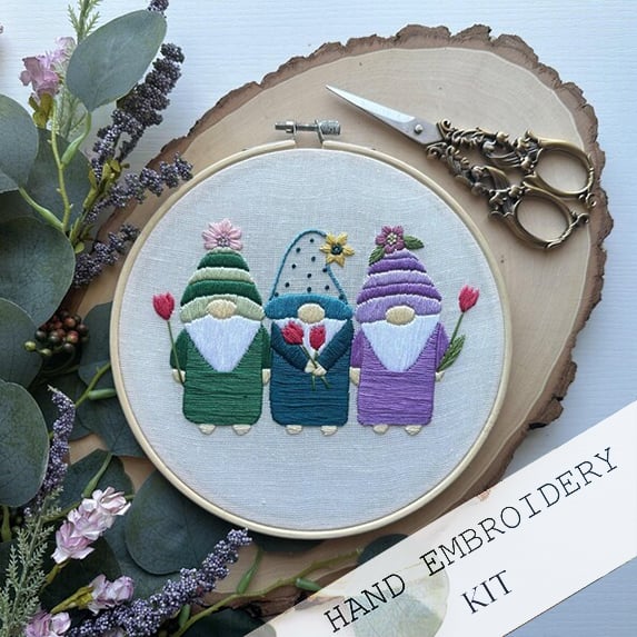 Christmas Embroidery KIT