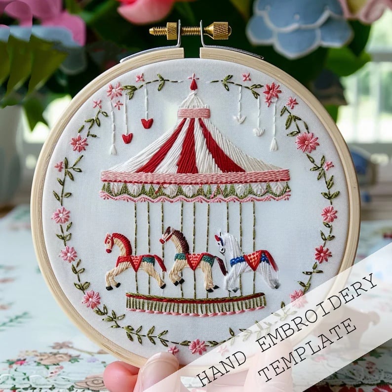 Christmas Embroidery KIT