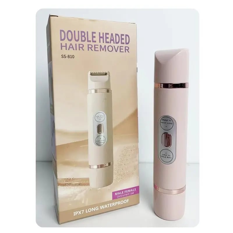 2 in 1 Electric Shaver for Women, 1 Box Rechargeable Electric Shaver & Accessories, Wet and Dry Use Body Trimmer for Home & Travel, Halloween, Christmas